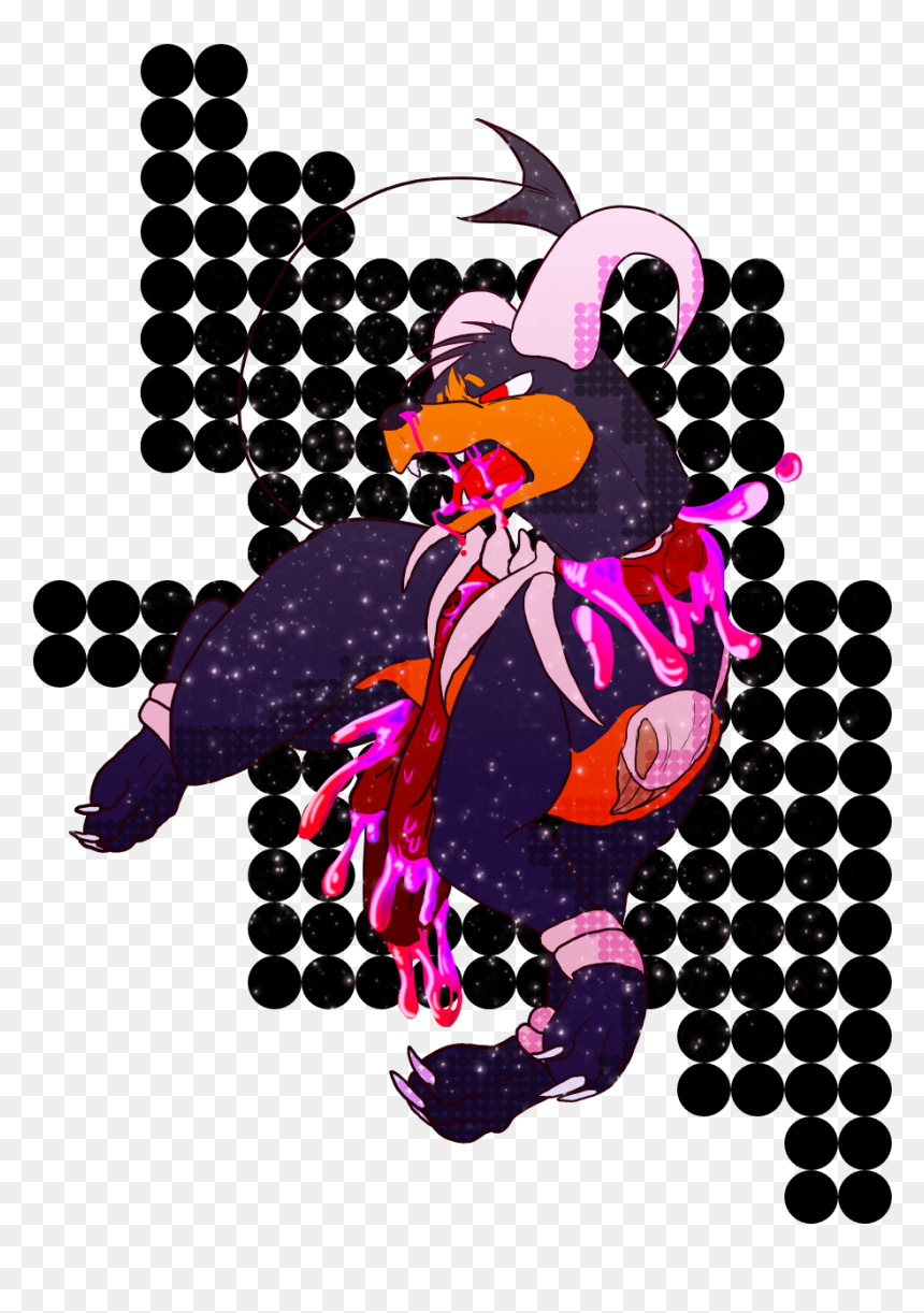 Houndoom Warm-up , Png Download - Illustration, Transparent Png - houndoom png
