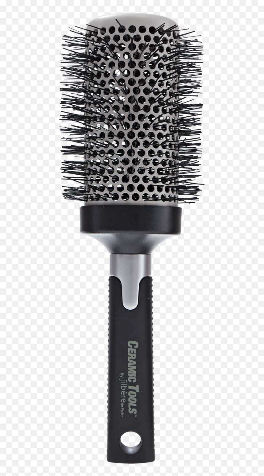Round Hair Brush Png , Png Download - Hairbrush, Transparent Png - hair brush png