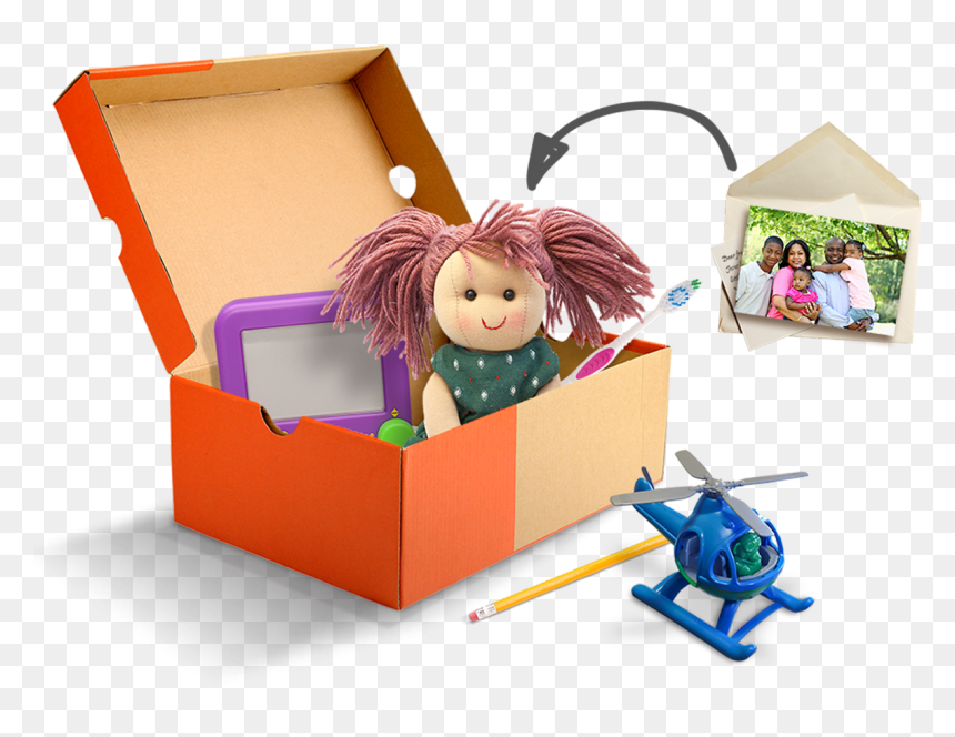 Pack A Shoebox, HD Png Download - operation christmas child png