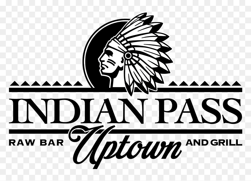 Indian Pass Raw Bar Uptown Logo - Illustration, HD Png Download - damage png