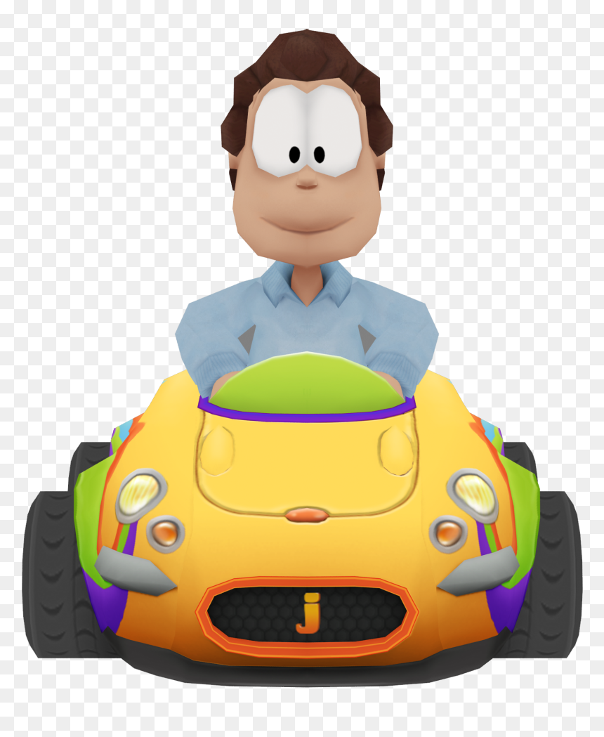 Garfield Kart Artwork Jon - Png Clipart Garfield Kart Png, Transparent Png - lil jon png