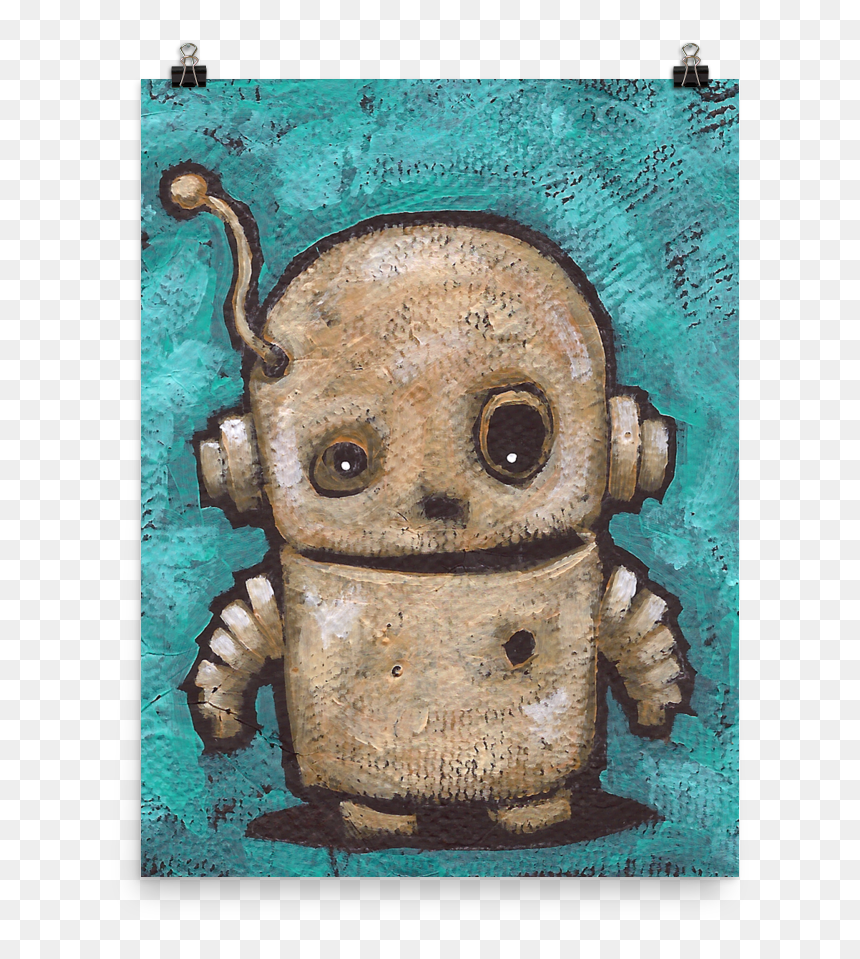 Craft, HD Png Download - robot head png