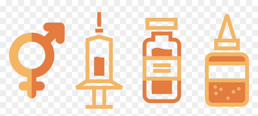 Bioidentical Hormone Replacement Icon - Hormone Therapy For Transgender Patients, HD Png Download - transgender png