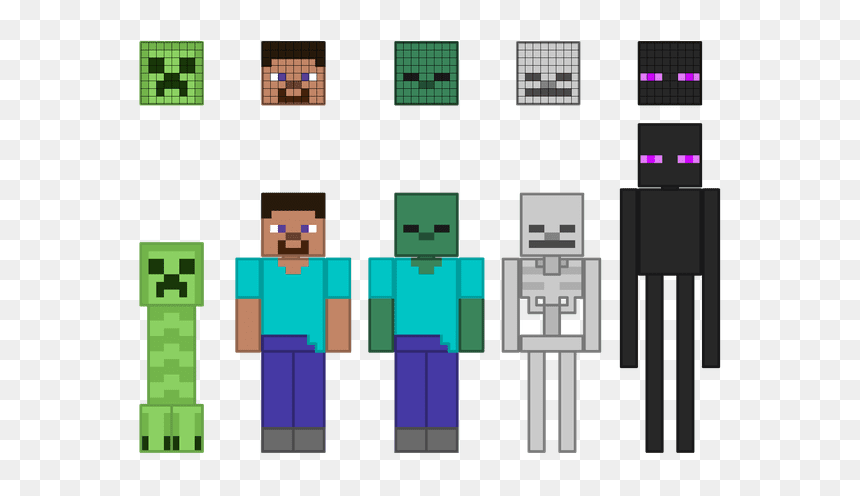 Minecraft Customize - Minecraft Characters, HD Png Download - minecraft character png