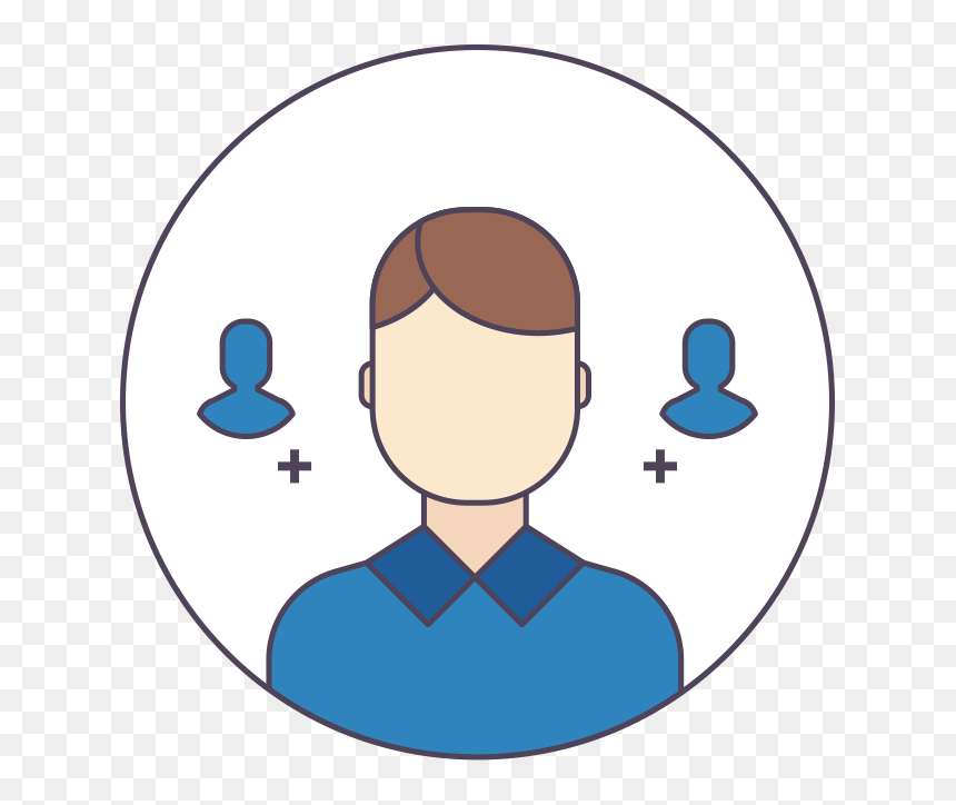 Get 30 Days Premium By Referring A Friend - Circle, HD Png Download - friend png