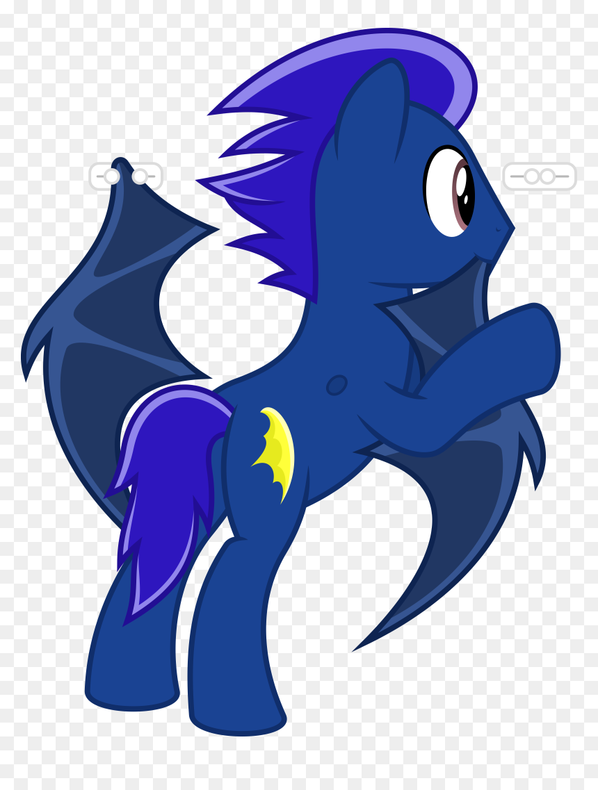 Pinning Bat Wings On The Earth Pony - Cartoon, HD Png Download - bat wings png