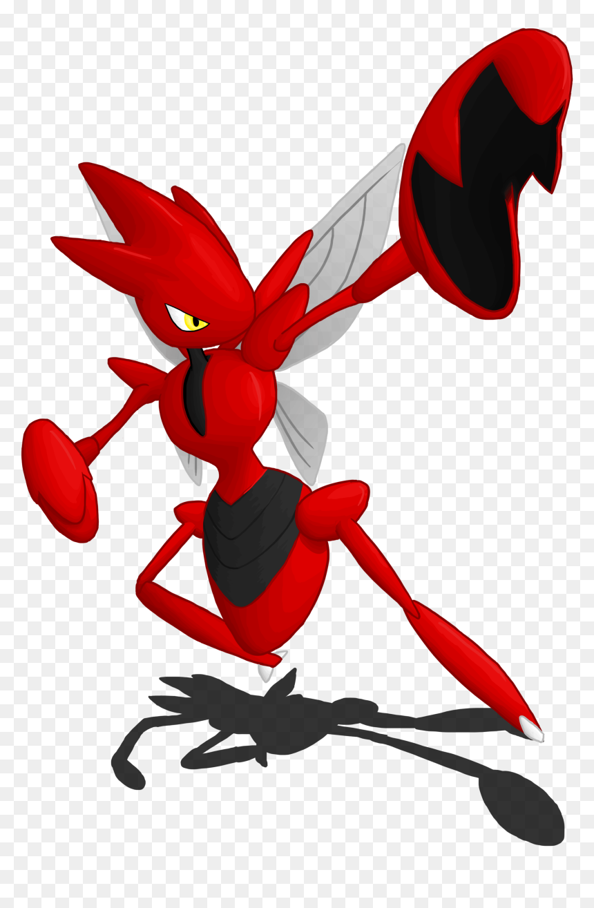 Posted In Uncategorized Tagged Art, Drawing, Pokemon - Clip Art, HD Png Download - scizor png