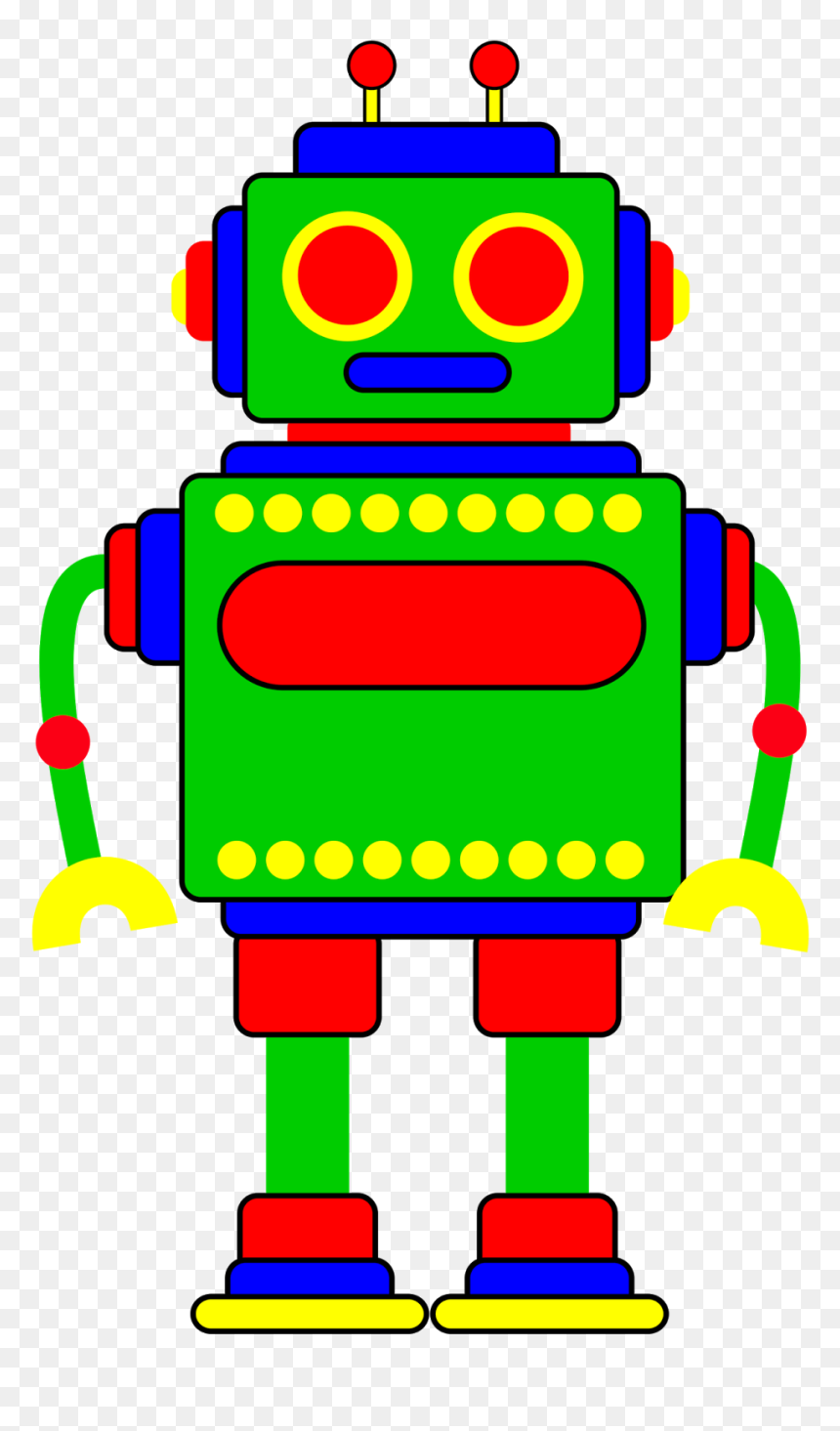 Science Robot Head Clipart - Clipart Picture Of Robot, HD Png Download - robot head png