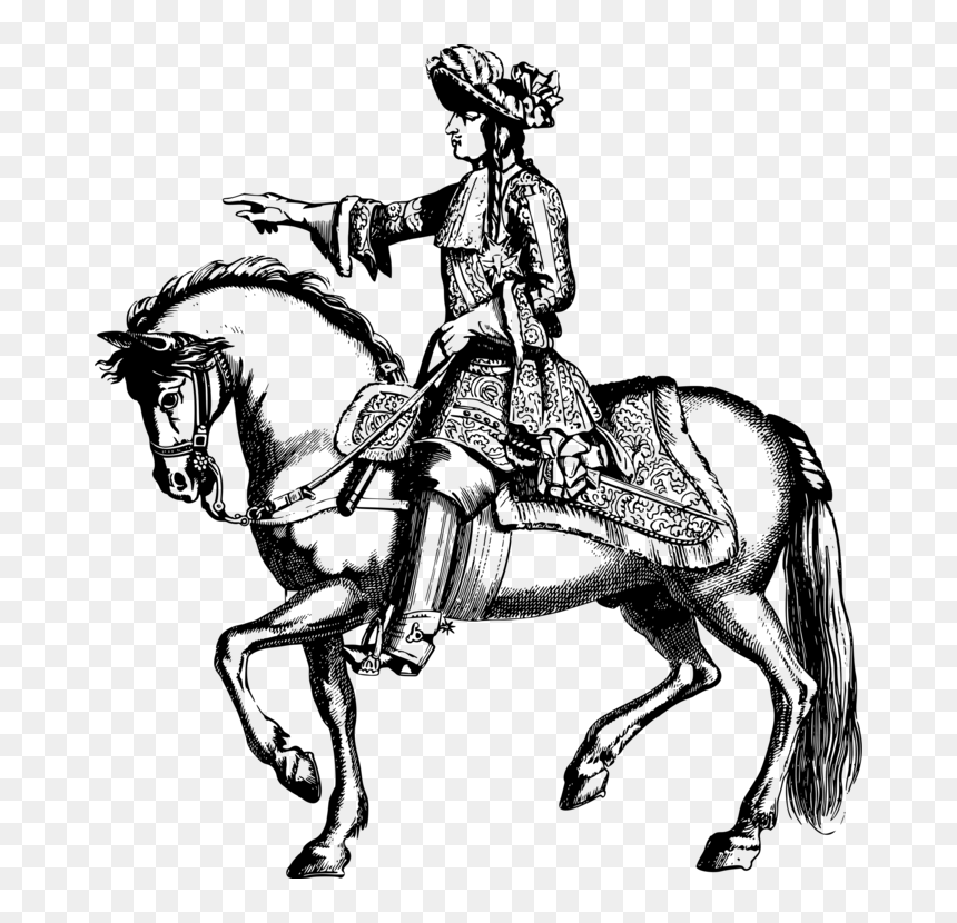 Transparent Napoleon Clipart - Napoleon On Horse Drawing, HD Png Download - napoleon png