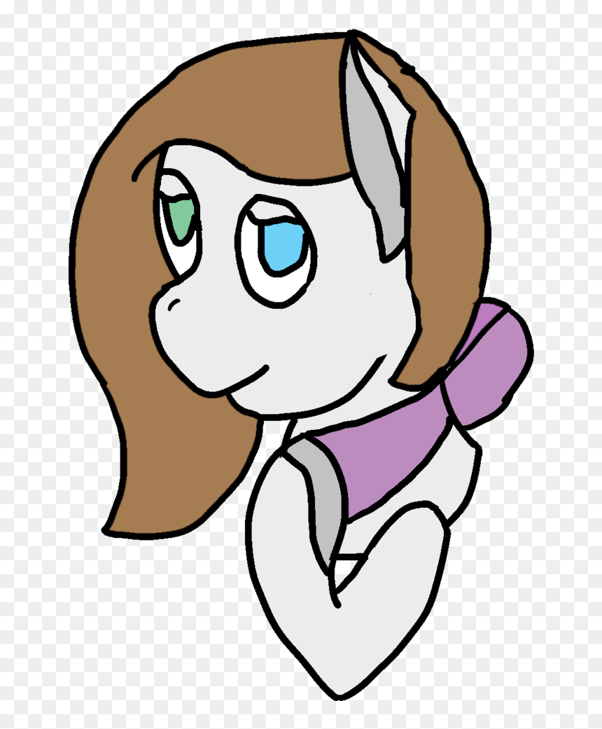 Speckles, Bow, Bust, Earth Pony, Heterochromia, Oc, - Cartoon, HD Png Download - speckles png