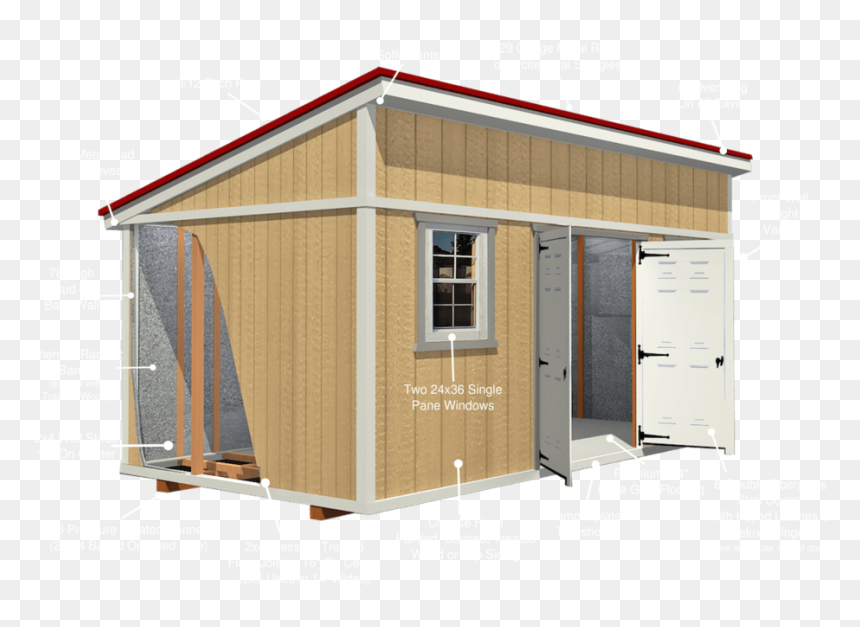 3-or Monoslope W - Mobile Home, HD Png Download - moño png