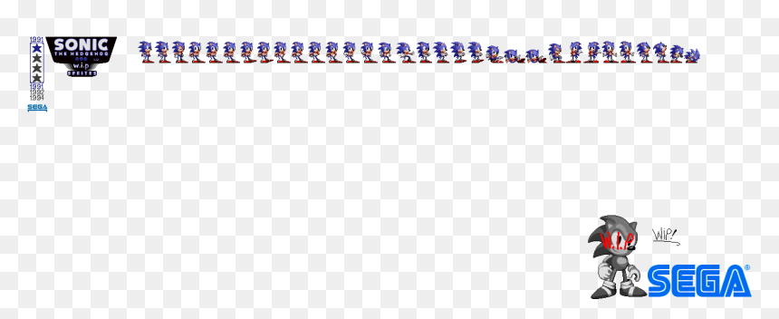 Zvylxto ] - Sega, HD Png Download - sonic sprite png
