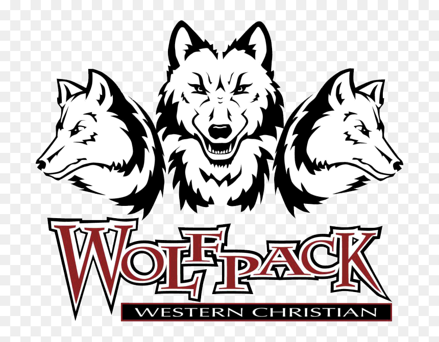 Western Christian Wolfpack, HD Png Download - wolf pack png
