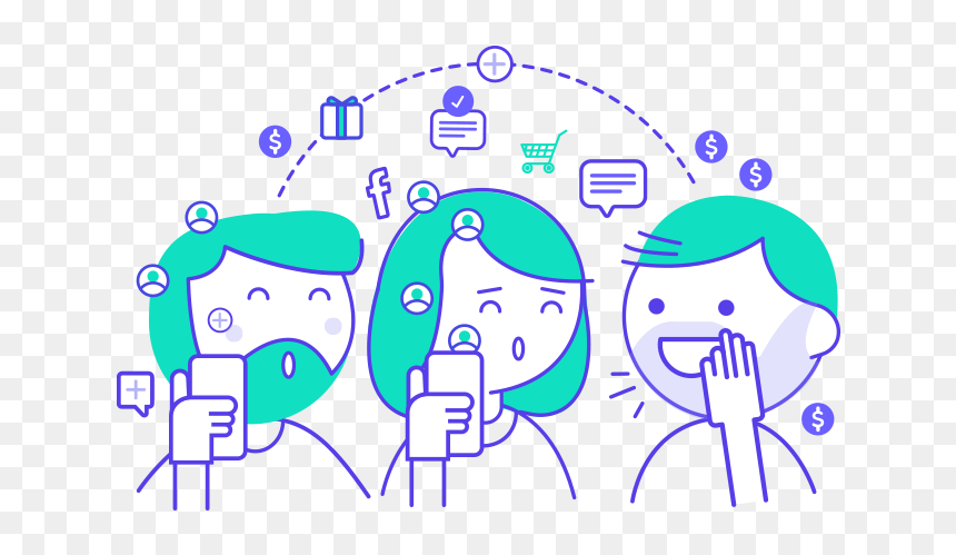 Word Of Mouth Clipart, HD Png Download - friend png