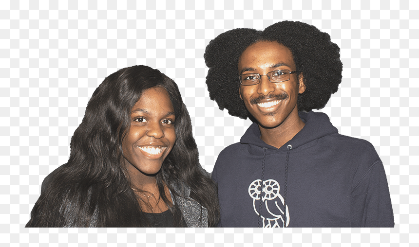 Milkessa Gaga And Toluwani Taiwo Channing Wang Color - Afro, HD Png Download - black lives matter png