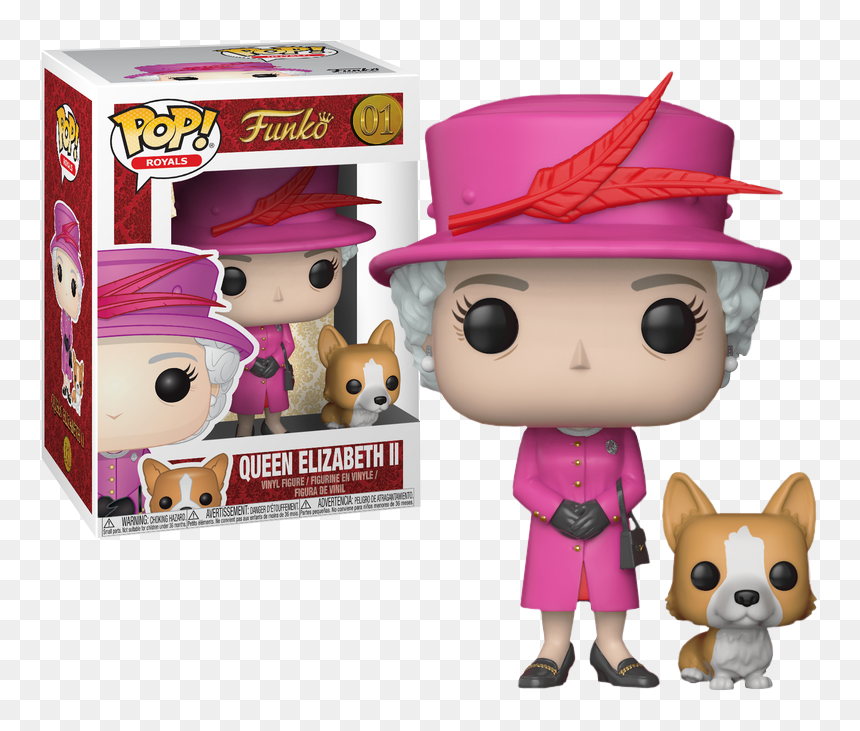 Funko Pop Queen Elizabeth , Png Download - Queen Elizabeth Funko Pop, Transparent Png - queen elizabeth png