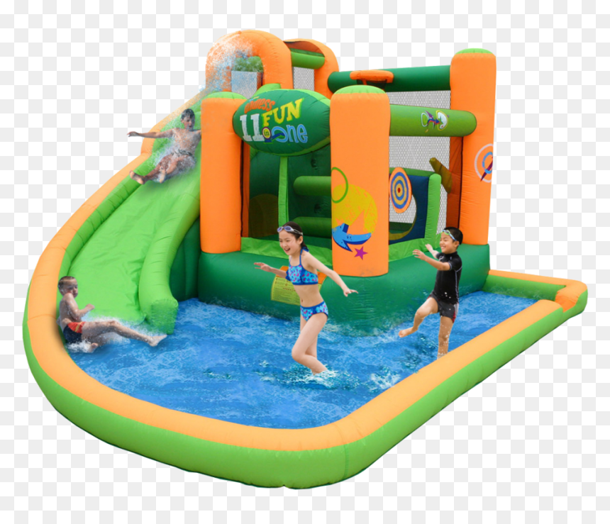 Why Buy An Inflatable Water Slide - Water Bounce House, HD Png Download - water slide png