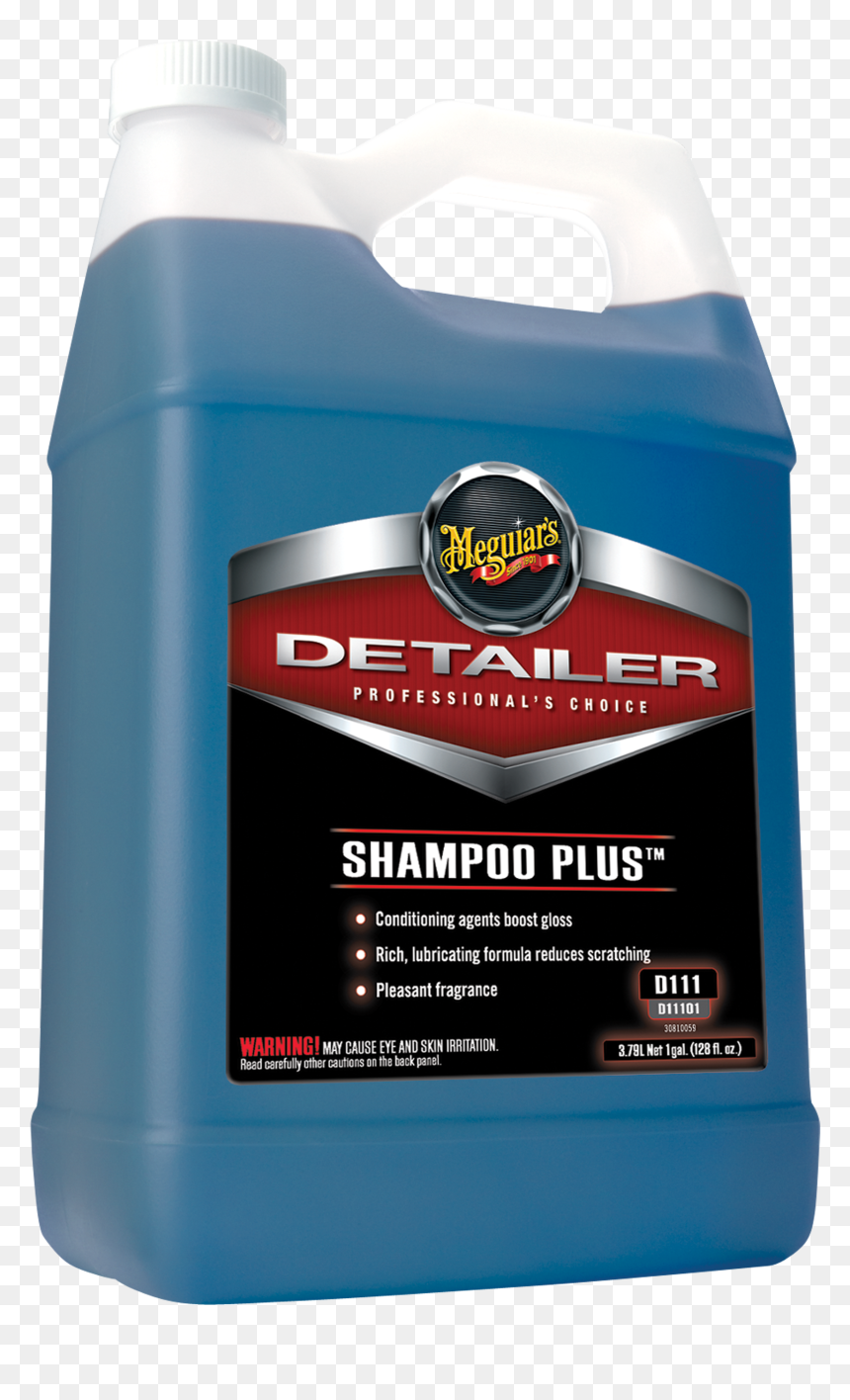 Meguiar"s® Shampoo Plus, D11101, 1 Gallon, Liquid - Meguiars Shampoo Plus, HD Png Download - shampoo png