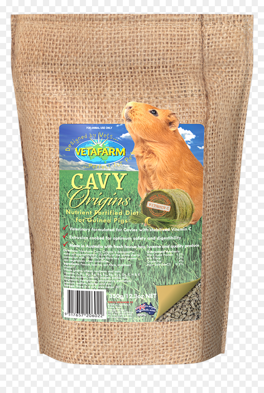 Vetafarm Cavy Origins Guinea Pig Food - Rat, HD Png Download - guinea pig png
