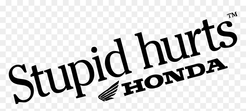 Honda Logo, HD Png Download - stupid png