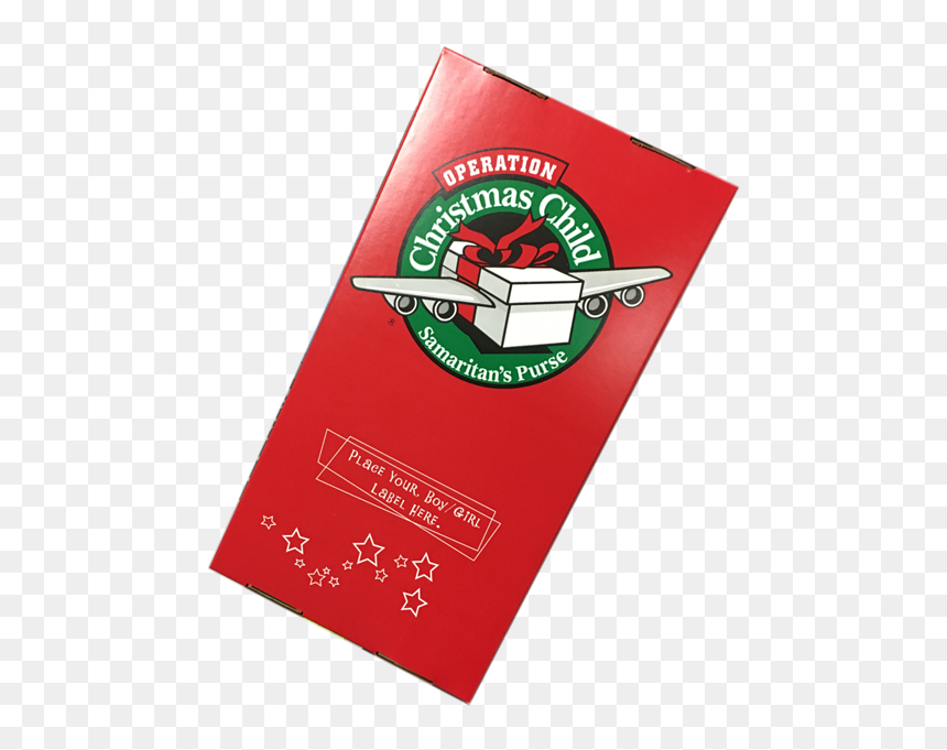 The Christmas Child "shoebox - Operation Christmas Child 2010, HD Png Download - operation christmas child png