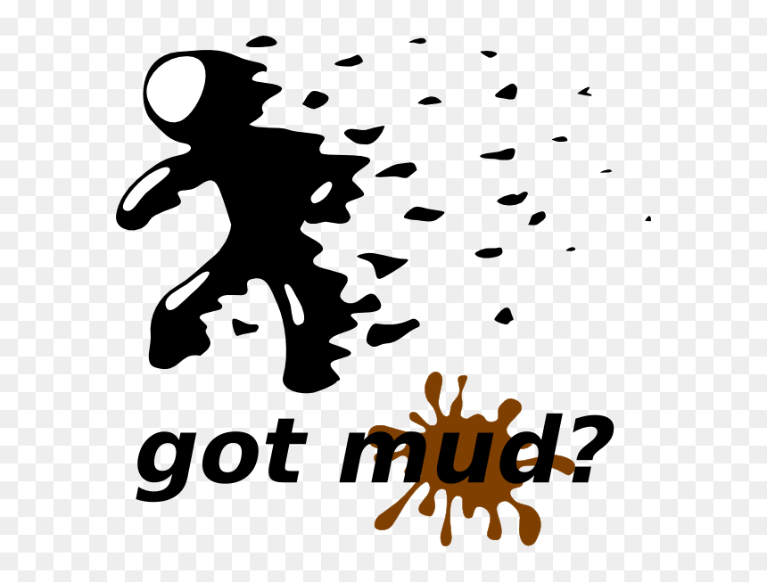Clipart Volleyball Paint Splatter - Animation Black Stick Figure, HD Png Download - paint splatter vector png