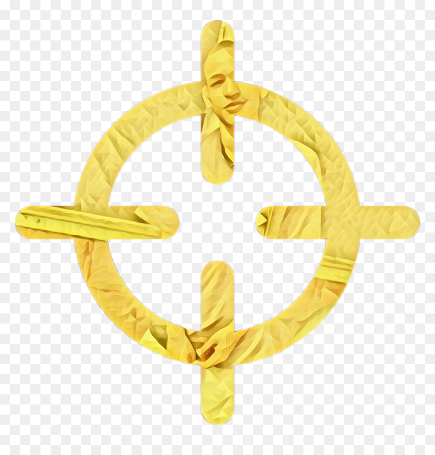 #crosshairs - Icon, HD Png Download - cross hairs png