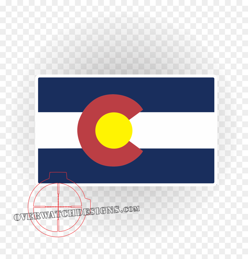 Complimentary Designs State Overwatch - Circle, HD Png Download - colorado flag png
