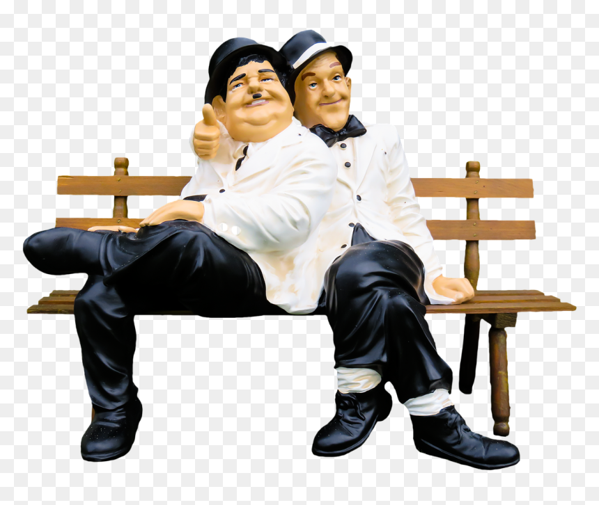 Laurel & Hardy Png, Transparent Png - stupid png