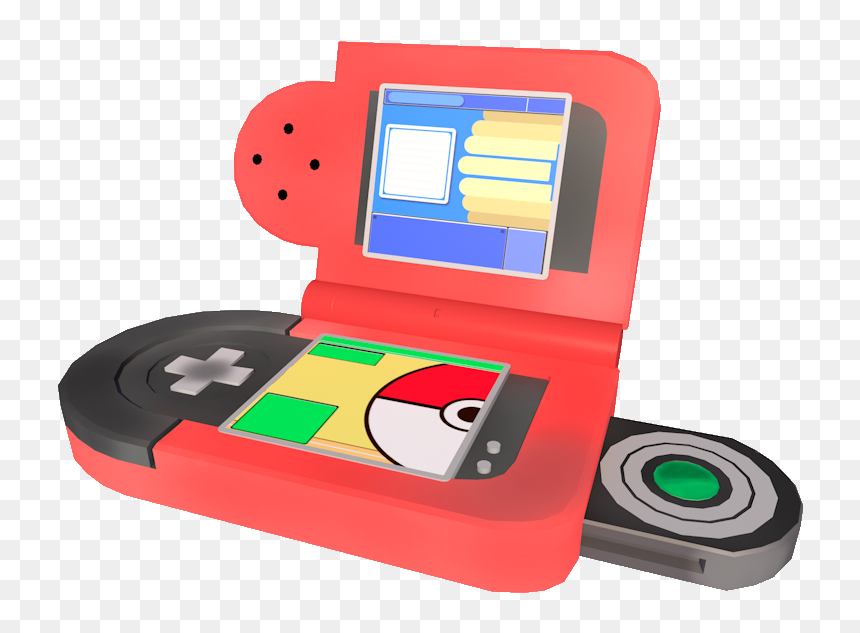 Download Zip Archive - Handheld Game Console, HD Png Download - pokedex png