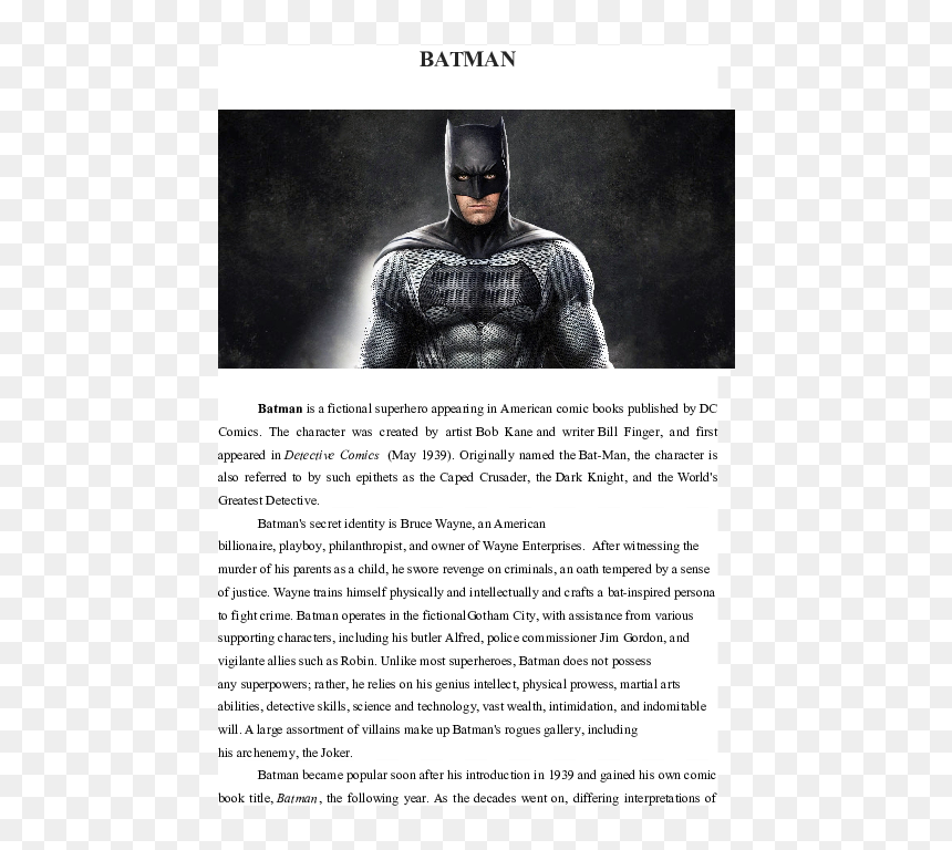 Batman, HD Png Download - batarang png