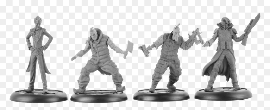 Batman Miniatures Game Joker And Clowns Starter, HD Png Download - batarang png