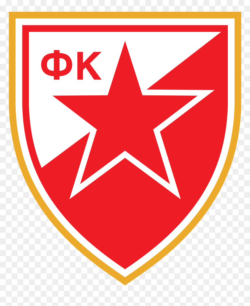 Red Star Belgrade Logo Jpg, HD Png Download - estrela png