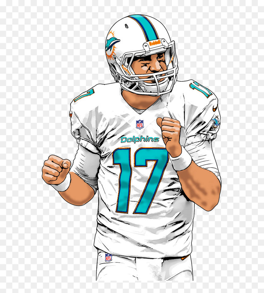 Ryan Tannehill Png, Transparent Png - miami dolphins png