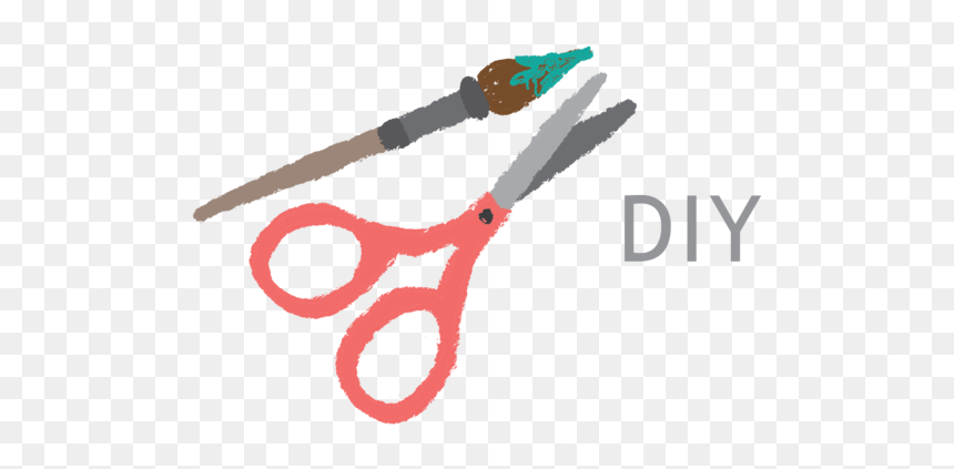 Logo Ciseau Diyfichier 17, HD Png Download - diy png