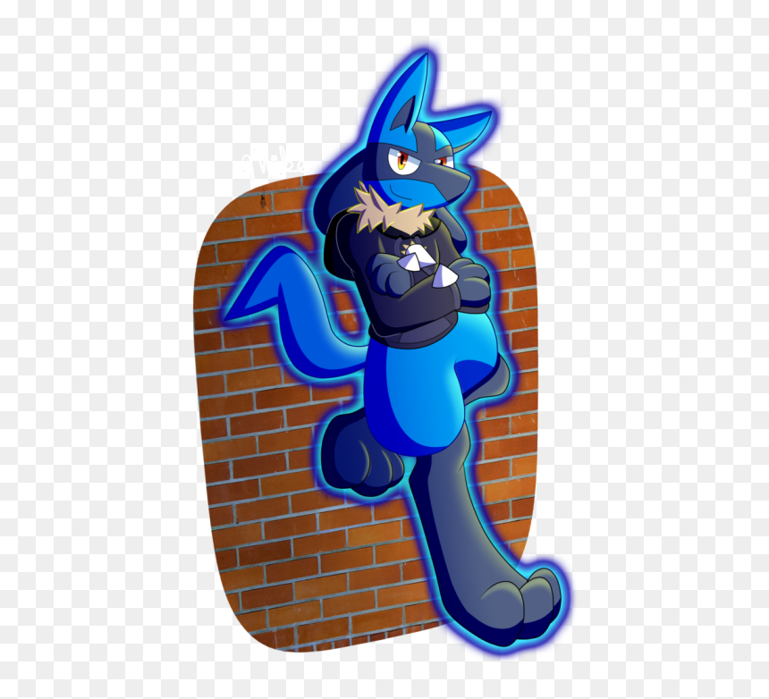 Cool Lucario, HD Png Download - houndoom png
