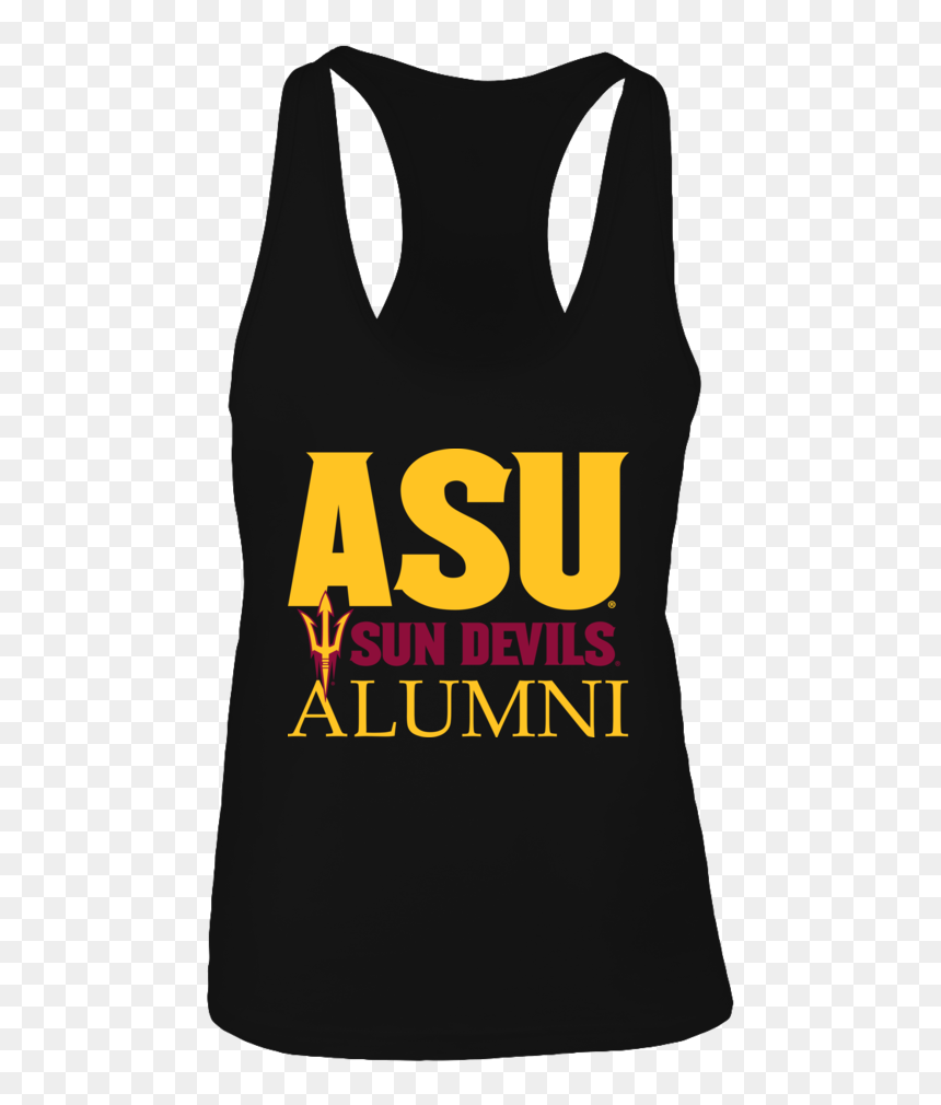 Asu Sun Devils Alumni T-shirt, Show Off Your School - Active Tank, HD Png Download - asu png