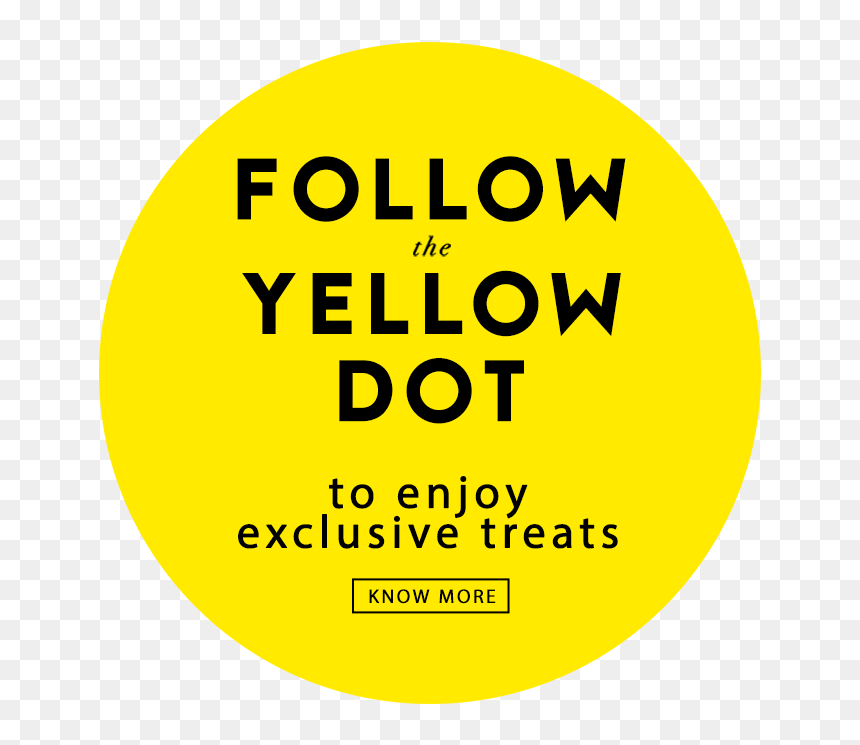 Follow The Yellow Dot , Png Download - Circle, Transparent Png - yellow dot png