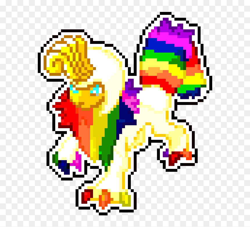 Rainbow Absol , Png Download - Cartoon, Transparent Png - absol png