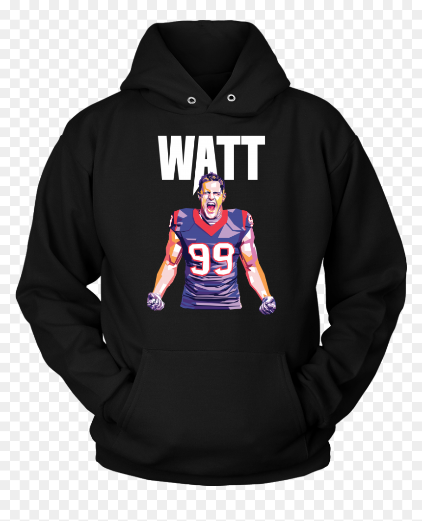 Jj Watt Pop Art Hoodie"
 Class="lazy - Kanye West Hoodie Bear, HD Png Download - jj watt png