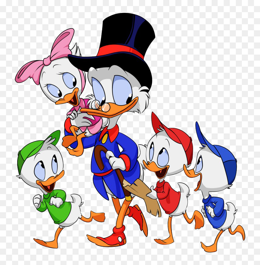 Scrooge Mcduck Png Photos - Duck Tales Cartoon Drawing, Transparent Png - scrooge mcduck png