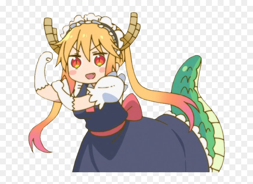 Miss Kobayashi"s Dragon Maid Png , Png Download - Miss Kobayashi Dragon Maid Meme, Transparent Png - maid png