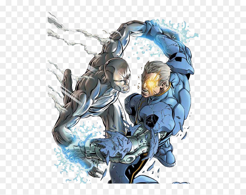 Silver Surfer Transparent Image - Cable / Deadpool, HD Png Download - silver surfer png