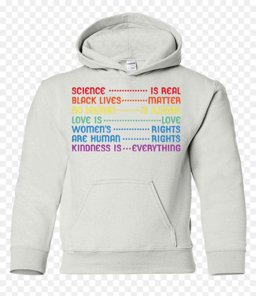 Science Is Real Black Lives Matter Shirt Youth Hoodie - Hoodie, HD Png Download - black lives matter png