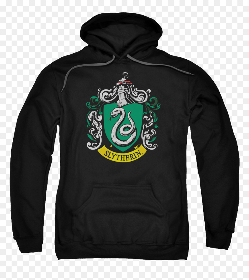 Harry Potter Slytherin Hoodies, HD Png Download - slytherin crest png