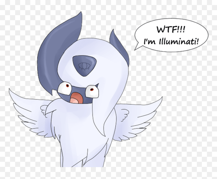 Illuminati Drawing Ubisafe - Cartoon, HD Png Download - absol png