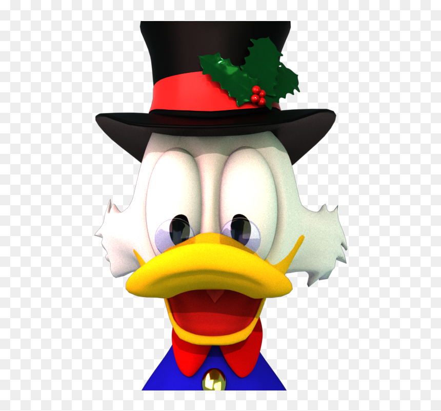 Scrooge Mcduck 3d Render - Cartoon, HD Png Download - scrooge mcduck png
