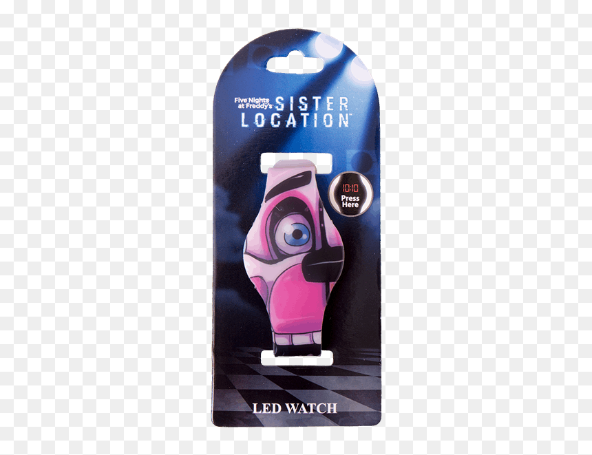 Fnaf Sister Location Led Watch, HD Png Download - funtime freddy png