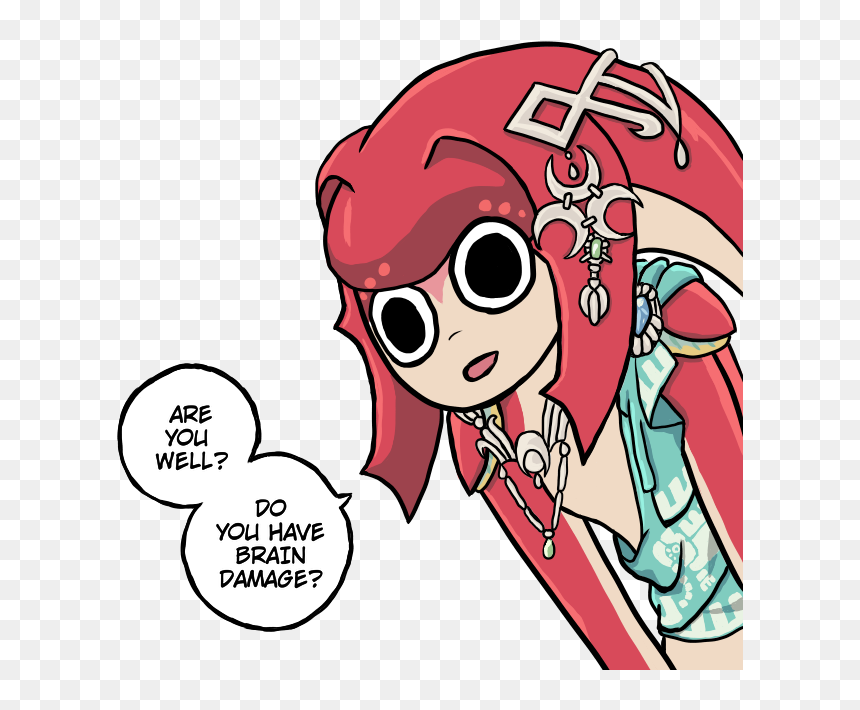 Do You Have Brain Damage - Mipha Do You Have Brain Damage, HD Png Download - damage png