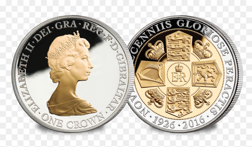 The Queen"s 90th Birthday Crown - Quarter, HD Png Download - queens crown png